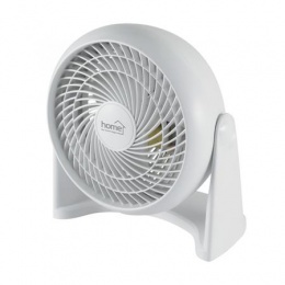 Asztali ventilátor, falra szerelhető, 23 cm, HOME, fehér
